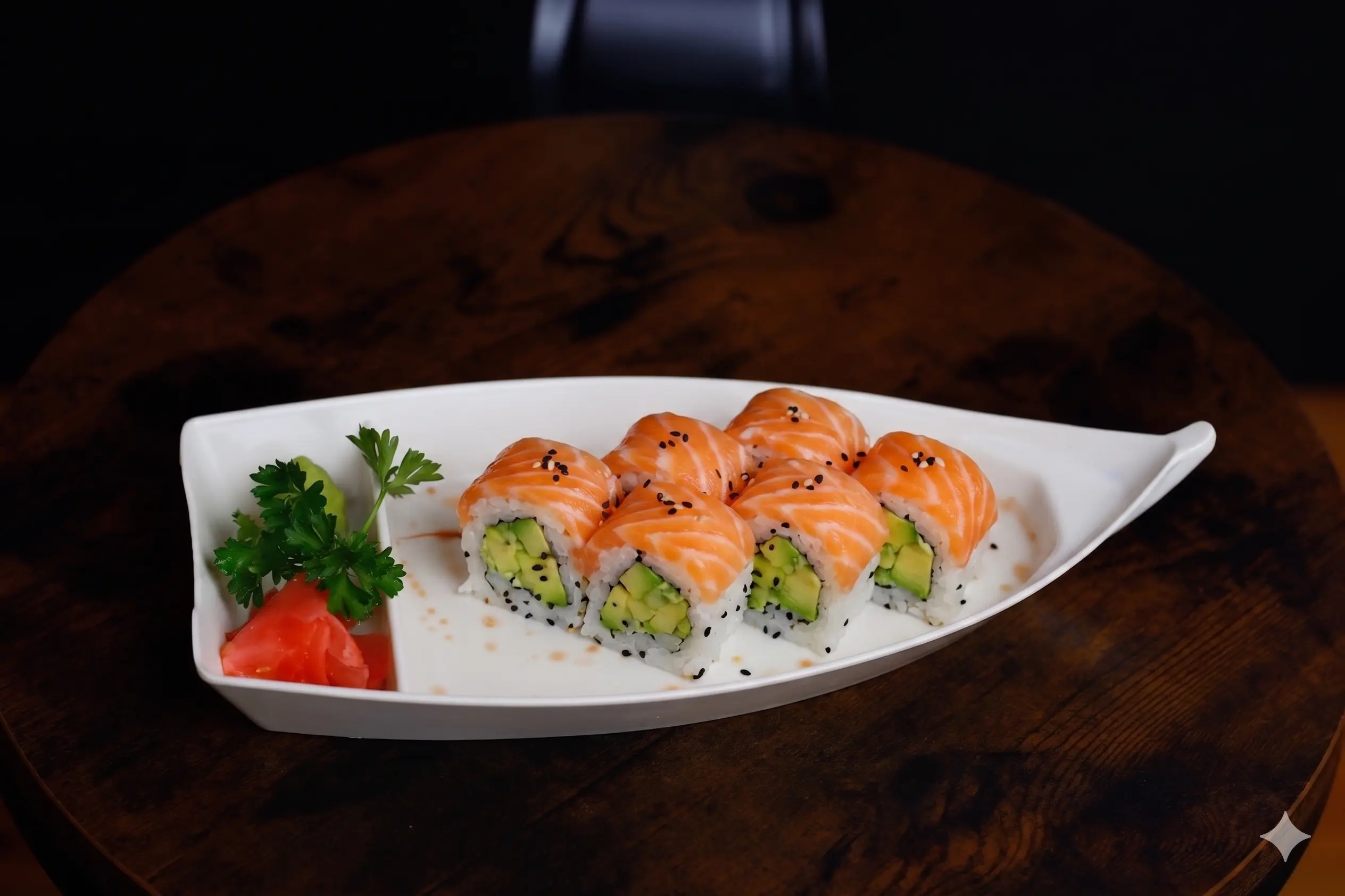 Saumon avocat sésames
